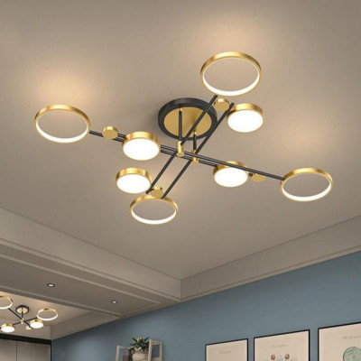 Đèn chùm LED GOSET kiểu dáng độc đáo, hiện đại với 3 chế độ ánh sáng.