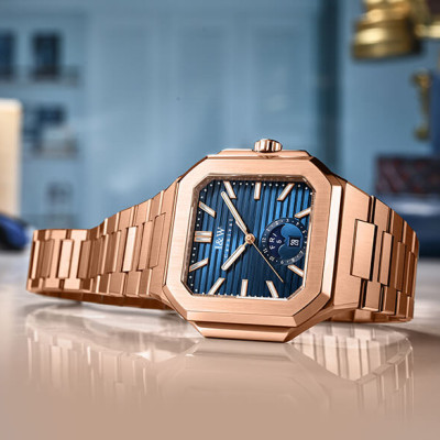 Đồng Hồ Nam I&W Carnival 55876G1Chính Hãng Full Box Chống Nước Kính Chống Xước Dây Thép 316L BH 60T