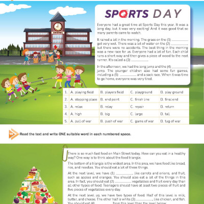 Tăng cường kĩ năng Đọc, Nghe và Giao tiếp Tiếng Anh Lớp 7