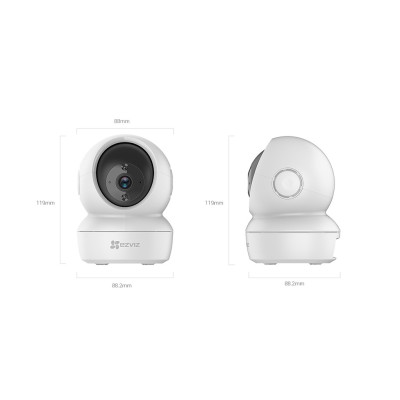 Camera IP EZVIZ C6N 2MP 1080p Smart Night Vision - Tặng Thẻ Nhớ NETAC 32GB - Hàng Chính Hãng