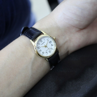 Đồng hồ nữ dây da Casio LTP-V002GL-7B2UDF