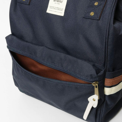 Balo ANELLO 2 sọc cỡ vừa AU-B3052