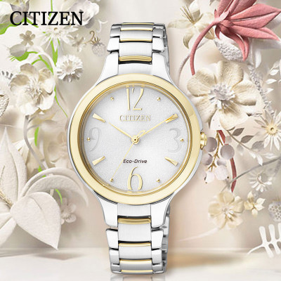 Đồng Hồ Nữ Citizen Dây Thép Không Gỉ EP5994-59A - Mặt Trắng (Sapphire)