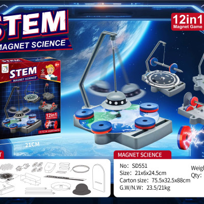 SCIENCE HORSE - SD551 - Bộ Khám Phá Khoa Học Về Nam Châm (STEAM)