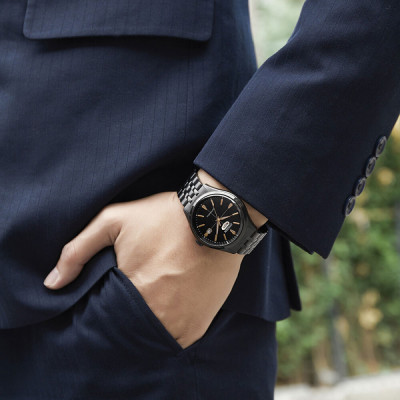 Đồng Hồ Citizen C7 Dây Thép Không Gỉ NH8395-77E - Mặt Đen