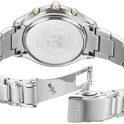 Đồng Hồ Nữ Citizen Dây Thép Không Gỉ FB1371-58P - Mặt Vàng (Sapphire)