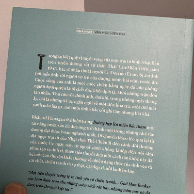 (giải Man Booker 2014) ĐƯỜNG HẸP LÊN MIỀN BẮC THẲM - Richard Flanagan - Nguyễn An Lý dịch - Nhã Nam