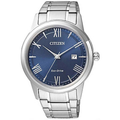 Đồng Hồ Nam Citizen Dây Thép Không Gỉ AW1231-58L - Mặt Xanh