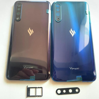 Vỏ lưng sau VSmart Live V620 [ Sẵn 2 màu xanh và Trắng] Kèm Vành Kính Cam Và Khay Sim