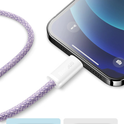 Cáp sạc nhanh Baseus Dynamic Series PD 20W Type-C to Lai-ning dành cho sản phẩm táo (Fast Charging & Data Cable) - Hàng chính hãng