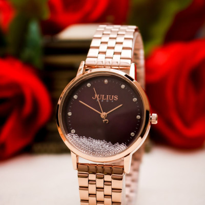 Đồng Hồ Nữ Julius Hàn Quốc JA-1283 Dây Thép Thanh Lịch - Đẳng Cấp