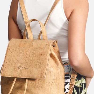 Balo Nữ Thời Trang Cao Cấp – HGcork Corkor CK253 - Thiết kế Trẻ Trung Sang Trọng - Hàng Chính Hãng, Sản Xuất Tại Bồ Đào Nha