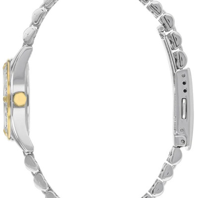 Đồng Hồ Nữ Citizen Đính Đá Swarovski Dây Thép Không Gỉ EU6064-54D - Mặt Xà Cừ