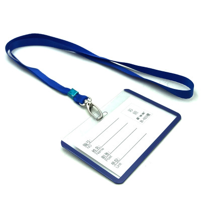 Bảng Tên Dây Lụa B8-021 - Mẫu 2 - Xanh Dương