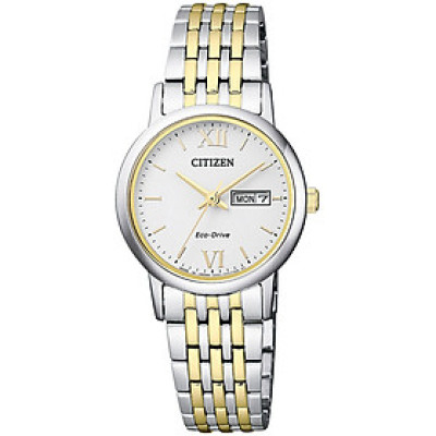 Đồng Hồ Nữ Citizen Dây Thép Không Gỉ EW3254-87A - Mặt Trắng (Sapphire)