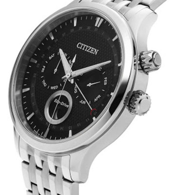 Đồng Hồ Nam Citizen Dây Thép Không Gỉ AP1050-56E - Mặt Đen (Sapphire)