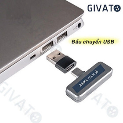Đầu Chuyển Cho Micro Thu Âm Type C - USB - Hàng Nhập Khẩu - Giao Màu Ngẫu Nhiên