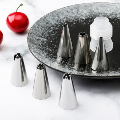 Bộ 6 đuôi bắt bông kem – Dụng cụ làm bánh kem – Mã số 1053