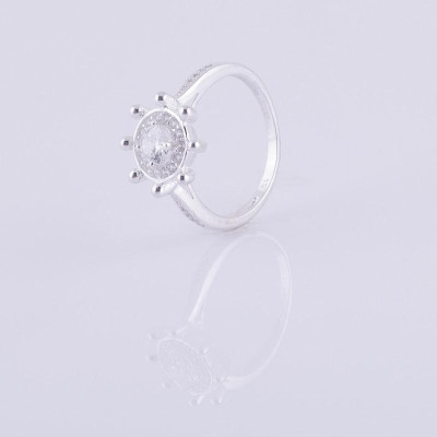 Nhẫn bạc Ý 925 Huệ Ngân - Tình yêu biển cả RR1323