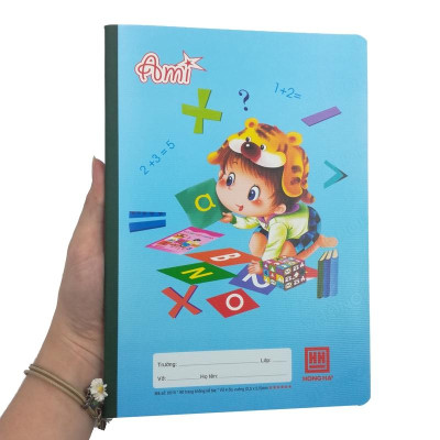 Combo 5 Vở School Pokemon - 4 Ô Ly 80 Trang - Hồng Hà 0515 (Mẫu Màu Giao Ngẫu Nhiên)