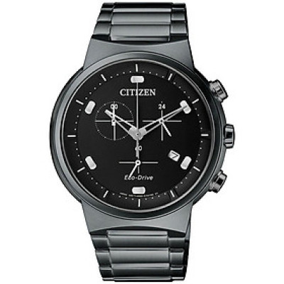 Đồng Hồ Nam Citizen Dây Thép Không Gỉ AT2405-87E - Mặt Đen (Sapphire)