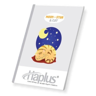 Combo 5 Tập Kẻ Ngang 80 Trang 70gsm Cosmo - Haplus 6423 (Mẫu Màu Giao Ngẫu Nhiên)