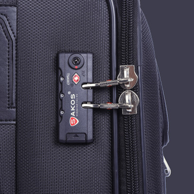 Vali Kéo Vải Size Trung 24 inch Ký Gửi SAKOS CHAMPION 6 - Hàng Chính Hãng