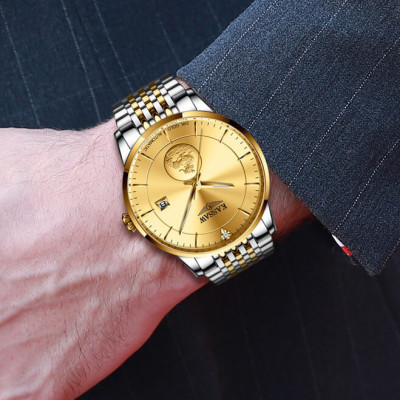 Đồng hồ nam chính hãng KASSAW K666-1 (Mạ vàng 24k)