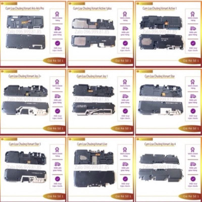 Cụm Loa ngoài Vsmart Aris_ArisPro/Star3/Live4/Joy4/Joy3/Live/Joy2 plus/Bee../Joy1_S1/Joy1+/Active 1+/Active1/Active 3...