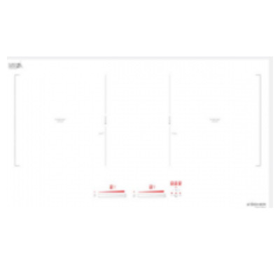 Bếp từ đôi Kocher DIB4-888W - Hàng Chính Hãng