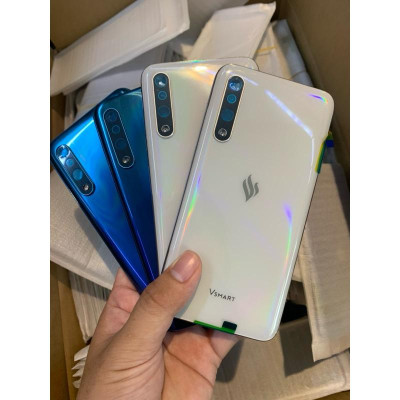 Vỏ lưng sau VSmart Live V620 [ Sẵn 2 màu xanh và Trắng] Kèm Vành Kính Cam Và Khay Sim