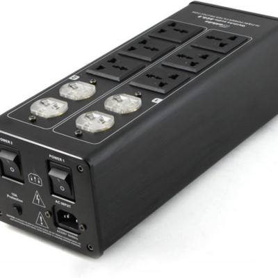 QUÀ TẶNG KÈM - BỘ LỌC NGUỒN ĐIỆN SẠCH CHỐNG NHI.ỄU AC8.8 CHUYÊN DÙNG CHO DÀN ÂM THANH HI-END CÔNG SUẤT 3000W. Wei.du.ka AC8.8 Power Strip 3000W LED Display Lighting Protection AC Power Outlet Audio Power Filter Purifier Conditioner - Hàng Chính Hãng