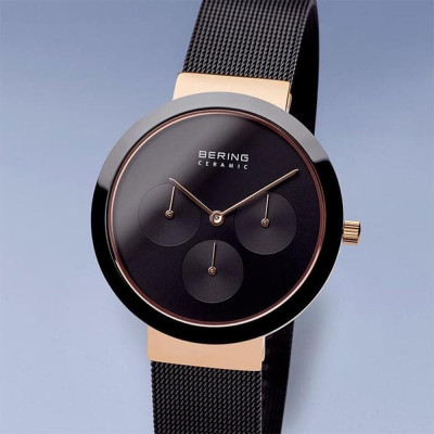Đồng Hồ Nữ Bering Ceramic Màu Đen 35036-166