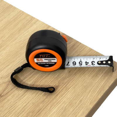 Thước Đo Cuộn 5m TOT – Professional Tool, Tự Hãm, Vỏ