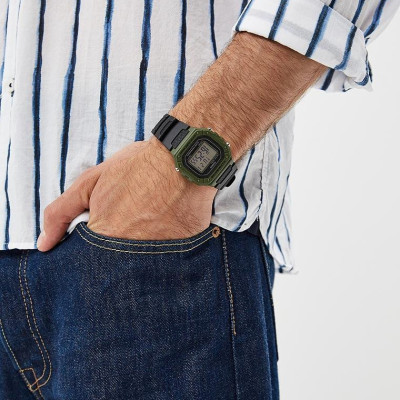 Đồng Hồ Nam Casio Điện Tử W-218H-3AVDF (43mm)