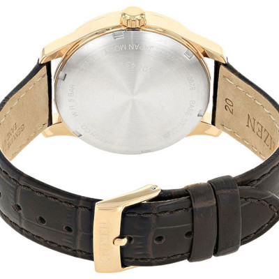 Đồng Hồ Nam Citizen Dây Da NH8353-00H - Mặt Xám