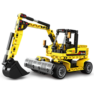 MINGDI - 8711 - Lắp Ráp Xe Xúc Điều Khiển Từ Xa Tỉ Lệ 1:24