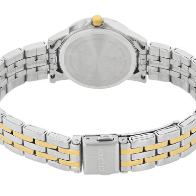 Đồng Hồ Nữ Citizen Dây Thép Không Gỉ EQ0608-55A - Mặt Trắng