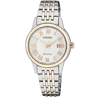 Đồng Hồ Nữ Citizen Dây Thép Không Gỉ FE1084-51A - Mặt Trắng (Sapphire)