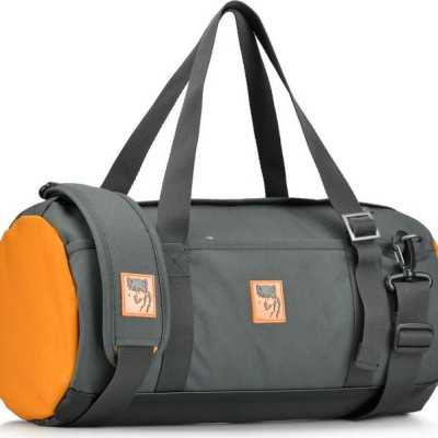 Túi tập gym Mikkor The Sporty Gymer Charcoal/Orange