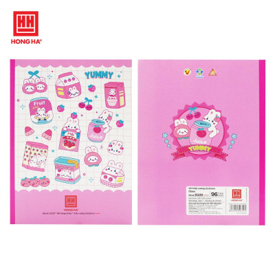 HH - Tập 96Tr Class Yummy, 4 Ô Ly Vuông 96Tr, Đl: 70/90-92 (10Q/Lốc)