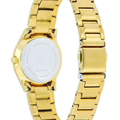 Đồng Hồ Nữ Citizen Dây Thép Không Gỉ ER0202-53E - Mặt Đen