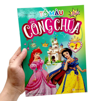 Sách - Tô Màu Công Chúa - Tập 1