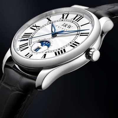 Đồng hồ nam chính hãng IW CARNIVAL IW685G-1 Kính sapphire ,chống xước ,Chống nước 30m ,Bảo hành 24 tháng,Máy cơ (Automatic),dây da cao cấp, thiết kế đơn giản dễ đeo