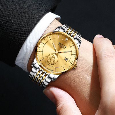 Đồng hồ nam chính hãng KASSAW K666-1 (Mạ vàng 24k)