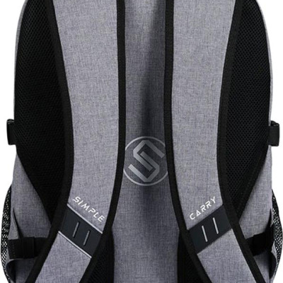 Balo Simplecarry K-City M Grey 0022412 (44 x 28 cm) - Xám