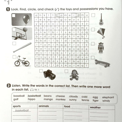 Look 3: Workbook With Online Practice