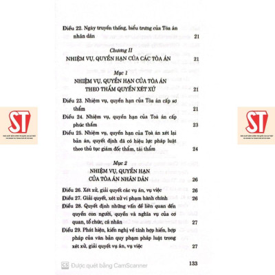 Sách - Luật Tổ Chức Tòa Án Nhân Dân Năm 2024 - NXB Chính Trị Quốc Gia