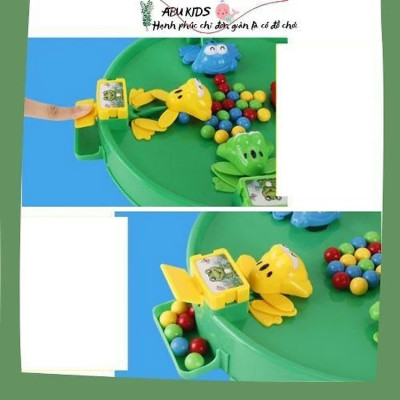 Đồ chơi ếch ăn bi , Đồ chơi trẻ em và gia đình tăng tính tương tác vui nhộn- Hàng chính hãng 