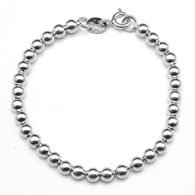 Lắc Tay Lắc Chân Trẻ Em Bạc Hiểu Minh LTE045 bạc ta